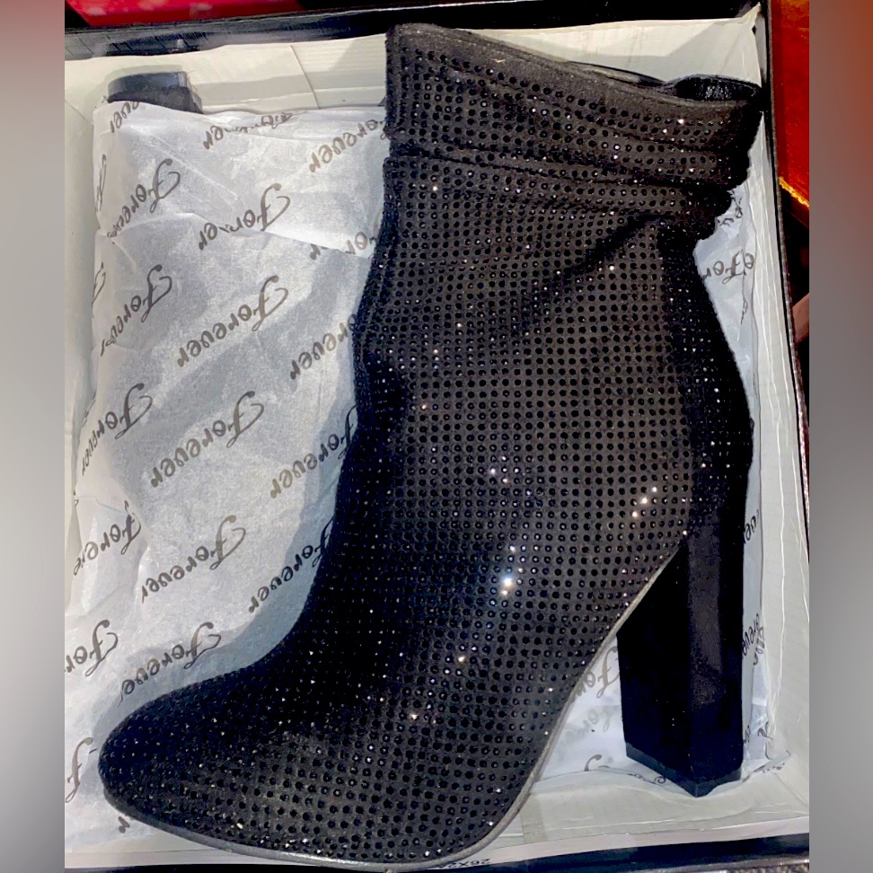 Shiny Booties